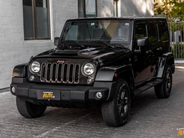 Jeep Wrangler Unlimited Sahara usado negro gasolina sin plomo $29.990.000