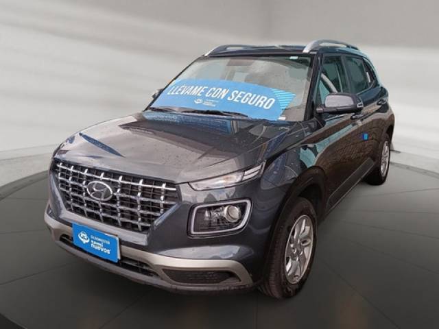 Hyundai VENUE QX 1.6 MT 2021 gris grafito Delantera $13.490.000