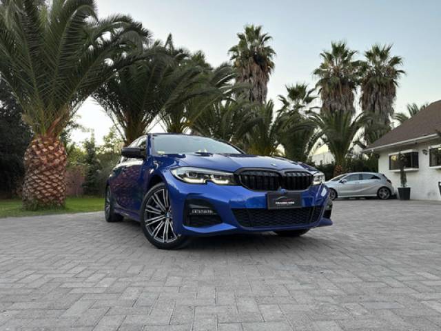 BMW 330 M Sport 2.0 2021 azul dirección eléctrica $34.290.000